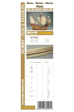 Offre Exclusive ShipYard AS019 Pinta - Masts