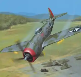 Haliński MM-SET-3-2006 Republic P-47D-25 Thunderbolt - American Fighter (Model With Laser Cut Frames) Remise