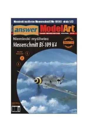 Bon Marché Answer MA-09-2005 Messerschmitt Bf-109 K4 - German Fighter