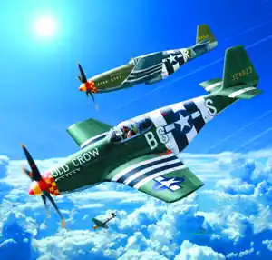 Haliński KA-2-2012 P-51B Mustang - American Fighter Nouvel Arrivage