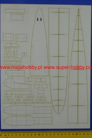 Haliński KA-3-2003-ac Yukikaze - Japanese Destroyer (Laser Cut Frames) Dernière Chance