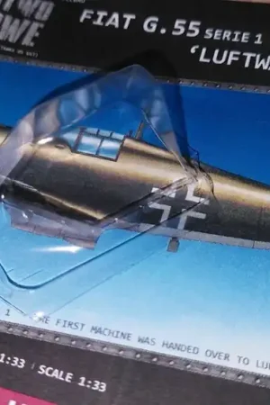 Modelarstwo kartonowe S-102 Fiat G.55 A Centauro - Canopy Must-Have
