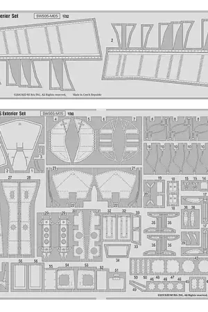 Acheter En Ligne NEW! Zoukei Mura SWS05-M05 J2M3 Raiden - Photo-Etched Exterior Set 1 (for Zoukei Mura Kits)