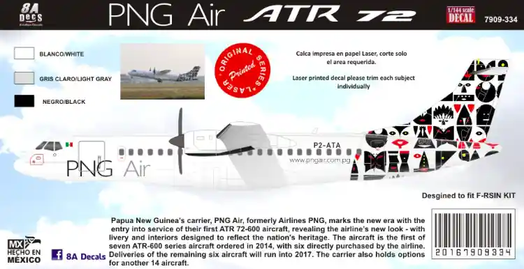 8aDecs 7909-334-200 PNG Air ATR72-600 Must-Have