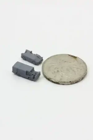 Vente Directe Orange Hobby N03-168-88 PLAN Shipboard Tow Tractor and fire truck