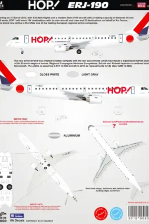 8aDecs 7909-301-200 ERJ-190 Hop Offre Du Jour
