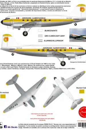 8aDecs 7909-402-48 Aeronaves Alimentadoras DC-3 Promotion Saisonnière