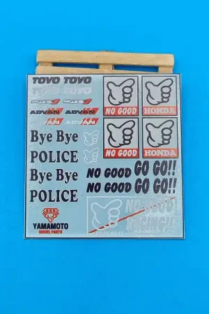 NEW! Yamamoto Model Parts TUN153 Kanjo Decal Set 1 Seulement Aujourd'hui