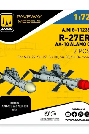 Prix Bas AMMO of Mig Jimenez 11239 R-27ER - AA-10 Alamo C (2 pcs / 3D-Printed)
