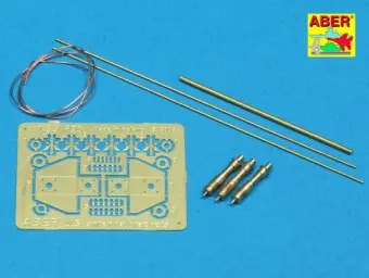 Achat Immédiat Aber R-25 Zestaw 3szt., amerykańskich anten z gniazdami (Scale 1/35)
