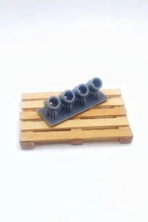 Yamamoto Model Parts TUN137 Adapters for Rims Aoshima to Tamiya Promotion