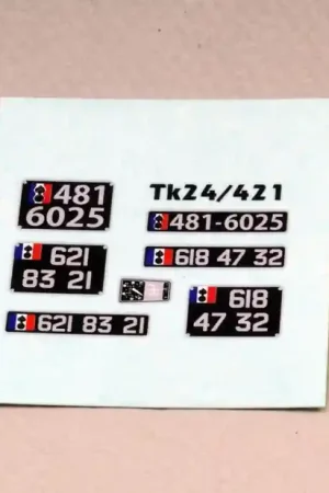 Authentique Renaissance TK24-421 Citroen Mehari - Les Gendarmes (for Heller Kits)