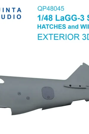 Quinta Studio QP48045 LaGG-3 Series 66 - Hatches and Wing Covers (for Zvezda kits) Dernière Chance