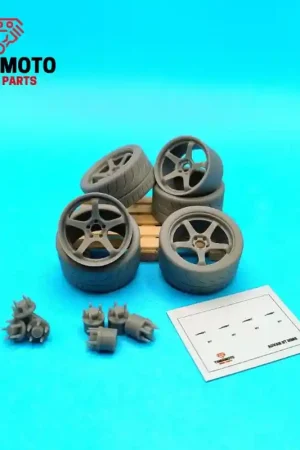 Yamamoto Model Parts RIM21 Advan Racing GT 4 18" and Tyres Prix Réduit