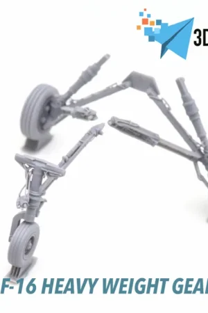 Achat Immédiat 3D-CHUTE EXPERT 0220507 General Dynamics F-16 C/J - Heavy Weight Landing Gear (for Tamiya Kits)