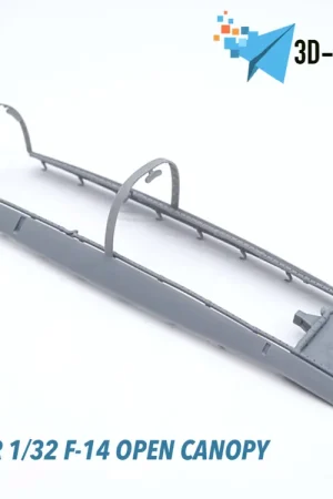 Quantité Limitée 3D-CHUTE EXPERT 0310318 Grumman F-14 A/B Tomcat - Open Canopy (for Trumpeter Kits)