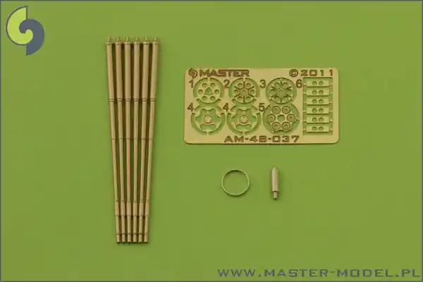 Bon Marché Master AM-48-037 M61 A1 Vulcan - Six-barrelled rotary 20mm cannon - turned barrels with etched barrel clamps