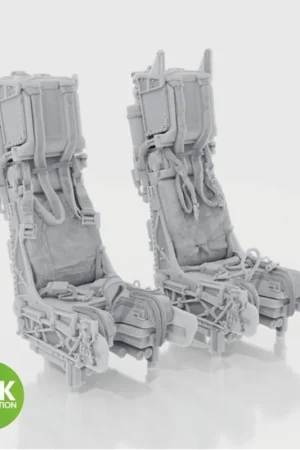 Soldes Art Scale Kit A48075 Grumman F-14 D Tomcat - SJU-17 Ejection Seat with Seat Belts (for Tamiya Kits / 3D-Printed