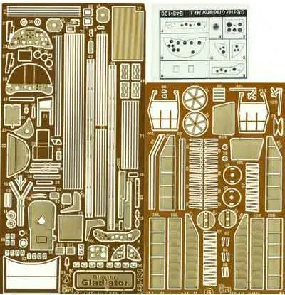 Meilleure Vente Part S48-130 Gloster Gladiator II Roden