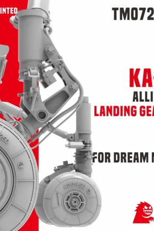 Usine Directe EVA Model Kits TM0720103 Ka-52 Alligator - Landing Gear Set 2 in 1 (for Dream Model Kits)
