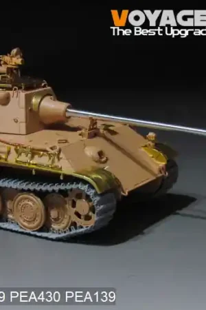 VoyagerModel.Co.Ltd VBS0509 WWII German KwK42 L/100 Gun Barrel for Panther F Certifié