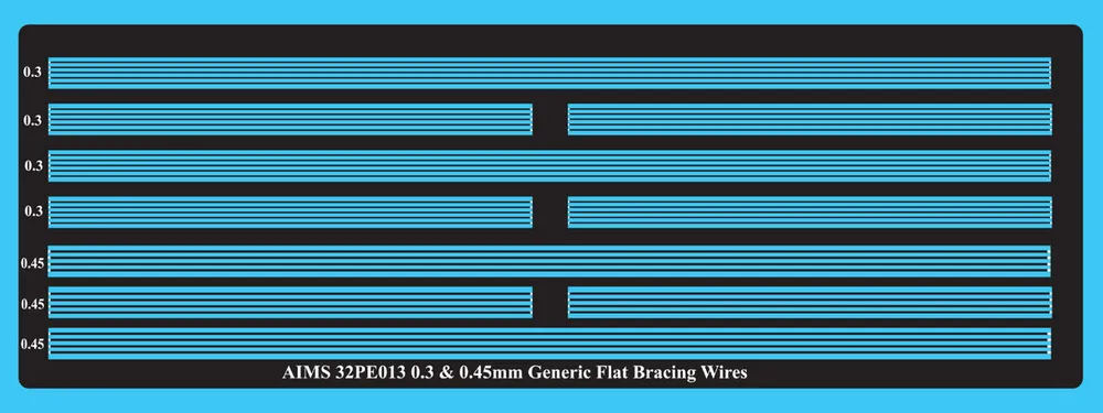 Aims 32PE13 0.3 and 0.45mm Generic Bracing wires in Stainless steel (perfect for splicing into generic turn buckles) Soldes