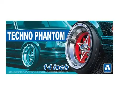 Offre Du Jour Aoshima 05324 Felgi + Opony Techno - Phantom 14