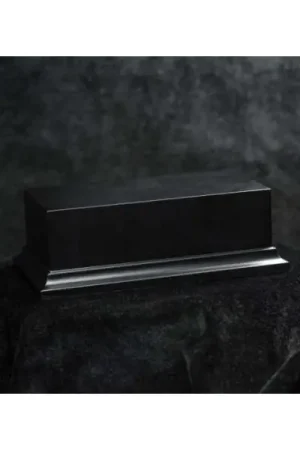 140x70x50mm Socle en bois noir Prix Cassé