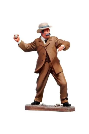 Andrea Miniatures 54mm Toy soldier ,Citoyen lançant une pierre. Commande En Gros