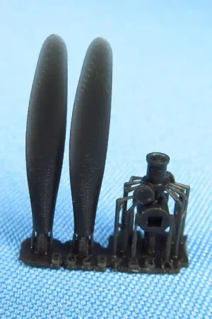 Metallic Details MDR48208 Curtiss-Wright SNC-1 Falcon II - propeller set (designed be used with Dora Wings kits) Bon Plan