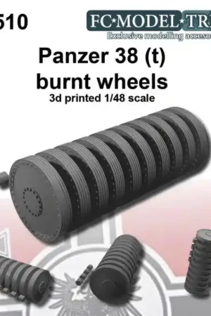 Acheter Direct FC ModelTrend 48510 Panzer 38t burnt wheels