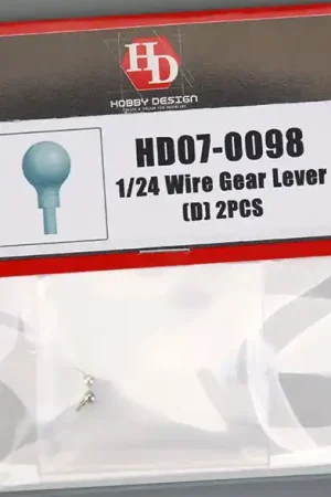 Certifié Hobby design HD07-0098 Wire Gear Lever D (2 pcs)