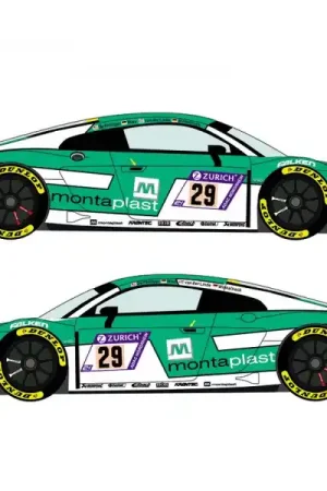 Acheter Direct Racing Decals RDE24-033 Audi R8 ADAC Zurich 24h of Nurburgring 2017 (for NuNu and Platz Kits)
