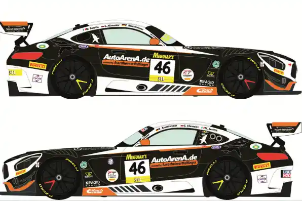 Racing Decals RDE24-039 Mercedes AMG GT3 - No.46 Liqui Moly 12h of Bathurst 2020 (for Tamiya Kits) Commander Maintenant