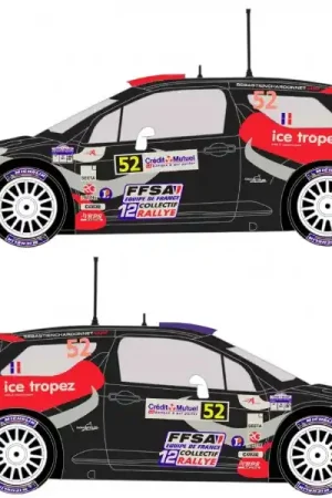 Racing Decals RDR-020 Citroen DS3 WRC - No.52 Rally France 2012 Meilleur Prix