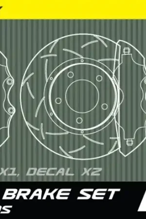 ZoomOn Z014 Disc brake set A for 16-17‘‘ rims Authentique
