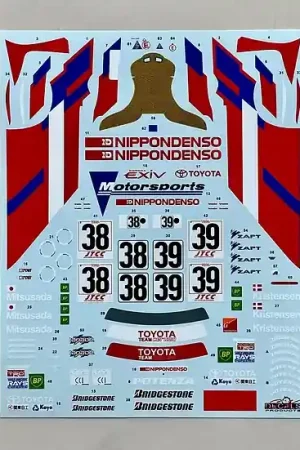 Acheter En Ligne SK Decals 24198 Toyota Corona EXiV JTCC 1995 - Decals Set (for Tamiya Kits)
