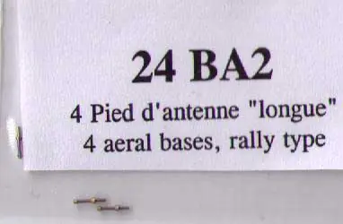 Commander Vite Renaissance 24BA2 Aeral Bases (4 pcs)