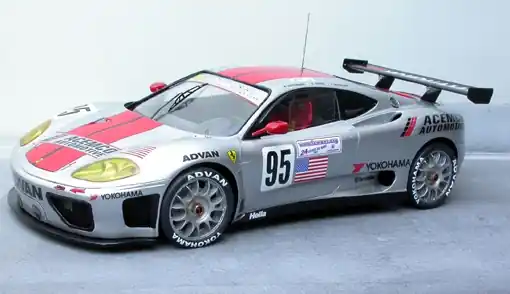 Affaire À Saisir Renaissance TK24-162 Ferrari 360 LM - Le Mans 2003 Risi Acemco (for Tamiya Kits)