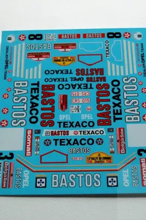 Marque Renaissance TK24-447 Opel Manta 400 - Condroz 1986 / Ypres 1986 Colsoul Bastos (for Belkits Kits)