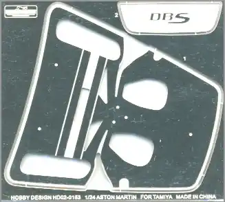 Nouvelle Collection Hobby design HD02-0153 Aston Martin - Detail Up PE Set (for Tamiya Kits)