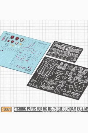 Madworks AW9 S69 Photo-Etched Detail-Up Parts With Decal For HG Gundam EX & MS-06F Zaku Prix Cassé