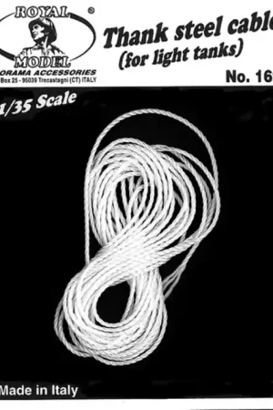 Affaire À Saisir Royal Model di R. Reale 169 Tank steel cables No. 2 - for light tanks