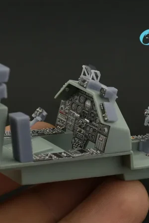 Certifié Quinta Studio QD+35121 Bell AH-1 W - Interior 3D Decal with 3D-Printed Resin Parts (for Academy kits)