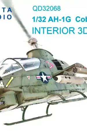 Achetez Aujourd'hui Quinta Studio QD32068 AH-1G Cobra 3D-Printed and coloured Interior on decal paper
