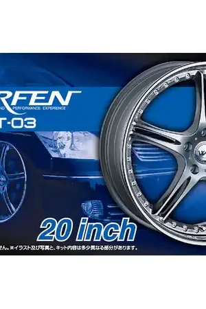 Aoshima 05384 Felgi SSR Werfen GT-03 20inch Produit De Marque