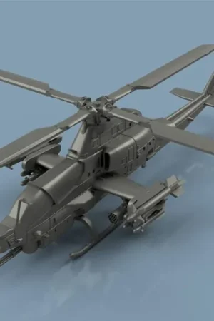L‘Arsenal 2.0 3D350403 AH-1 Z Viper unfolded blades - 3D printing (4 helicopters) Commander Maintenant