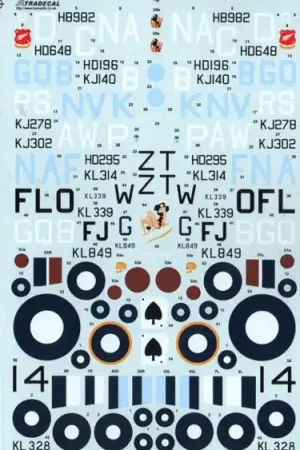 Xtradecal 48115 Yanks with Roundels - US Aircraft in the Fleet Air Arm Part 4 Offre Du Jour