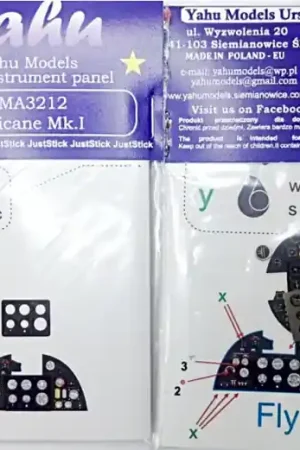 Yahu Models A3212 Hurricane Mk. I Réduction