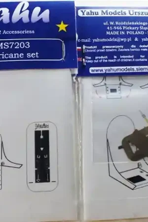 Pas Cher Yahu Models S7203 Hurricane set Airfix and the others